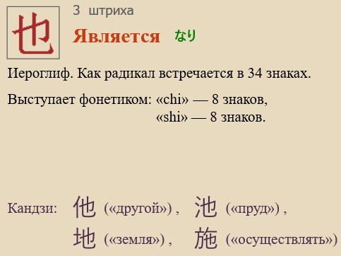 Является